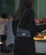 CHANEL 20CF 小羊皮 黑：圖片 2